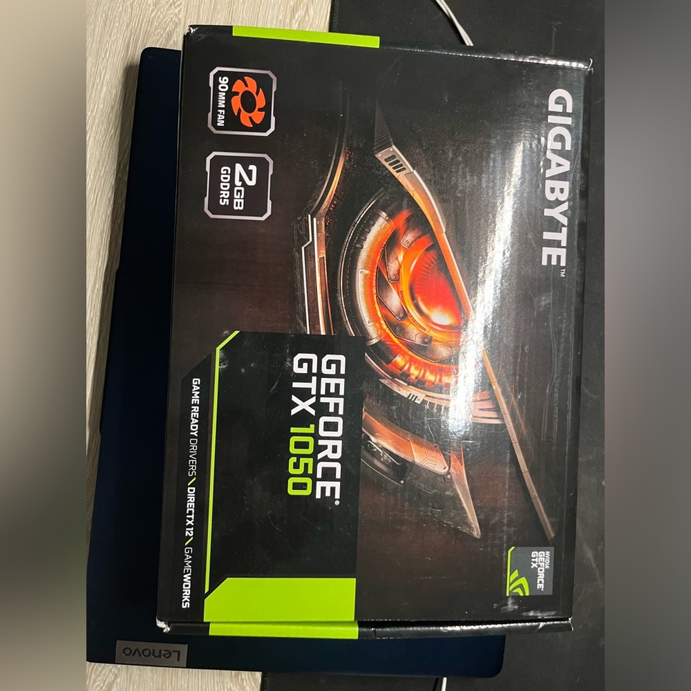 GIGABYTE NVIDIA GeForce GTX1050 2GB GDDR5 Graphics Card Video Card (Used)